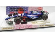 1/43 Visa Cash RB F1 Team VCARB 01 Yuki Tsunoda Japan GP 2024 Held in Home Country First point "MINICHAMPS" with P10 Pit Board [447240422]