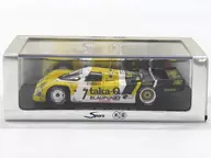 1/43 Porsche 962 c LM 1987 #7 (amarillo x negro x blanco) [KBS014]