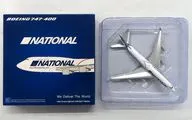 1/400 B747-400(BCF) ナショナル航空 #N756CA [XX4490]