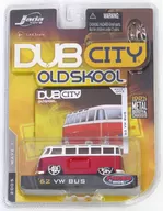 1/64 ’62 VW BUS(レッド×ホワイト) 「DUB CITY OLD SKOOL」 [12037]
