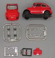 1/43 スバル360 1969 K111(レッド×ブラック) 「名車列伝 スバル360コレクション」 組み立てキット