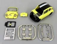 1/43 スバル360 1969 K111 “Young 5S”(イエロー×ブラック×ホワイト) 「名車列伝 スバル360コレクション」 組み立てキット