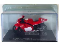 [A la carte] 1/24 Yamaha YZR500 MAX BIAGGI 2001 #3 (Red) "Biweekly Champion bike collection No. 38" Included