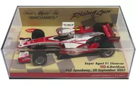 1/43 Super Aguri F1 Showcar Fuji Speedway 30 September 2007 #23(ホワイト×レッド) 京商特注 [403070093]