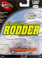 1/64 ’57 CADILLAC EL DORADO BROUGHAM(オレンジ×シルバー) 「100% Hot Wheels CUSTOM RODDER」 [B2270]
