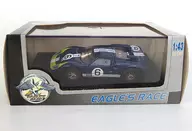 1/43 FORD GT 40 1966 LE MANS #6(ネイビー×ホワイト×イエロー) 「EAGLE’S RACE」 [E1121]