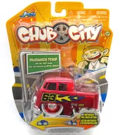 VOLKSWAGEN PICKUP #63(レッド) 「CHUB CITY」 プルバックカー [83020]