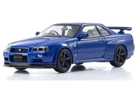 1/43 日産 スカイライン R34 GT-R VスペックII(ベイサイドブルー) [KS03936BL]