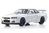 1/43 日産 スカイライン R34 GT-R VスペックII(ホワイトパール) [KS03936W]