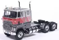 1/64 フォード CL 9000 1976(シルバー×レッド) [64TR015A]