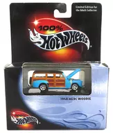 1/64 1948 MERC WOODIE(ライトブルー×ブラック×ブラウン) 「100% Hot Wheels」 [29687]