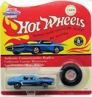 1/64 CUSTOM MUSTANG(ブルー×ブラック) 「Hot Wheels VINTAGE Collection」 [14990]