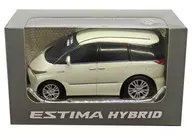 トヨタ エスティマハイブリッド(メタリックホワイト) プルバックカー