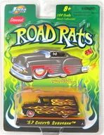 1/64 ’57 Chevy Suburban(ブラック×イエローファイヤーパターン) 「ROAD RATS」 [12298]