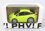 トヨタ プリウスPHV(ライトグリーン) プルバックカー