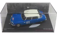 [単品] 1/43 Citroen DS 21 Rallye Monte-Carlo 1966 #195(ブルー×ホワイト) 「隔週刊ラリーカーコレクション全国版 43」 同梱品