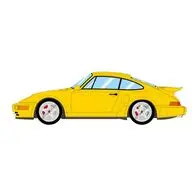 1/43 Porsche 911 (964) Turbo S Exclusive Flachbau 1994 (スピードイエロー) [VM160F]