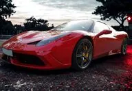 1/43 Ferrari 458 Speciale A spider Rosso Corsa and black roll bar [BBRC160ST]