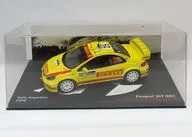 [単品] 1/43 Peugeot 307 WRC Rally Argentina 2006 #25(イエロー×レッド) 「隔週刊ラリーカーコレクション 93 RALLY CAR COLLECTION」 同梱品