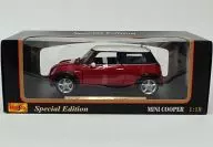 1/18 MINI COOPER(レッド×ホワイト) Special Edition [31619]