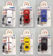 Juego de 6 tipos "El lobo en el circuito de entretenimiento Tomica"