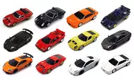 全12種セット 1/72 「Lamborghini Collection」 2012年 UCC THE DEEP BLACK無糖キャンペーン品