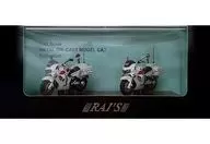 1/43 Honda VFR800P MOTORCYCLE for Patrol 2002-2008 Kanagawa Police Traffic Control Motorcycle First Traffic and Second Traffic (Two Sets) [H743MC03]