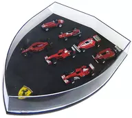 全7種セット 1/72 +コレクションケース 「Ferrari 軌跡のF1コレクション」 2006年 ローソン 缶コーヒー(2缶セット)キャンペーン品