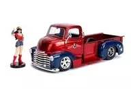 1/24 ハリウッドライド/ボムシェル `52シボレーCOE＆ワンダーウーマン [JD30453]