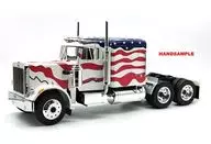 1/18 Peterbilt 359 1967 Stars and Stripes (White x Red x Blue) [RK180082]