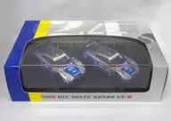 1/43 2009 HIS ADVAN KONDO GT-R(2台セット)