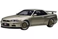 1/18 Nissan Skyline GT-R R34V Spec II Nuru BBS LM Wheel Version (Millennium Jade) [77405]