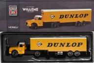 1/43 ウィレム TYPE LD 610 T セミトレーラー DUNLOP(オレンジ×ホワイト) [879995]