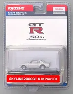 1/64 SKYLINE 2000GT-R KPGC10 (plateado) [KS06990SB]