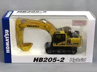 1/50 KOMATSU HB205-2 Hybrid(イエロー×ブラック)