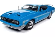 1/18 1972 Ford Mustang Mach 1 (Glaber Blue) [AMM1314]