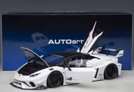 1/18 Liberty Walk LB - Silhouette Works Lambo (Katekyō Hitman Reborn!) Rugini Urakan GT (White) "Auto Art Composite Model Series" [79125]