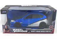 1/24 BRIAN'S SUBARU IMPREZA WRX STI (Blue x Silver) "Wild Speed" [99514]