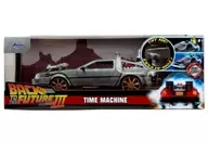 1/24 Time Machine (DeLorean) Rail Wheel Light with Gimmick "Back to the Future Part III" [JADA34996]