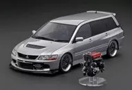 1/18 Mitsubishi Lancer Evolution Wagon CT9W(シルバー) With Engine [IG2769]