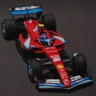 1/18 Ferrari SF24 GP USA Miami 2024 - Polifoam Packaging Azzurro Special Livery Sainz [BBR241855B]