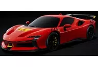 1/18 Ferrari SF90XX with Stradale Rosso Corsa Carbon rims case [P18237RCV]