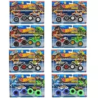 1/64 Hot Wheels Monster Truck 2 Pack 8 Assorted [FYJ64-986S]