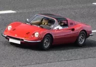 1/18 Ferrari Dino 246 GTS 1972 Rosso Corsa 322 (beige) with case [P18152AV]