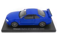 [単品] 1/24 NISSAN SKYLINE GT-R BNR34 1999(ブルー) 「スペシャルスケール1/24国産名車コレクション 53」 同梱品