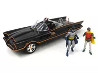 1/18 CLASSIC TV SSERIES BATMOBILE WITH DIE CAST FIGURES(黑色×橙色)"蝙蝠侠>[30279]