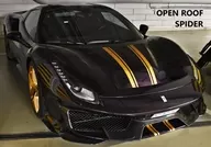 1/12 Ferrari 488 Pista Spider Open roof Viola Hong Kong - Gold [BBR1225E1]