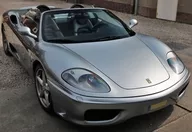 1/18 Ferrari 360 Modena Spider manual gear Grigio Alloy-Black无外壳[P18229C]