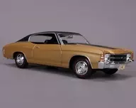 1/18 1971 シボレー シェベル SS454 スポーツクーペ (ゴールド×ブラック) [MS31890GB]