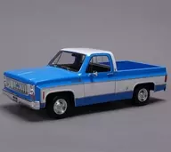1/18 1974 Chevrolet C10 Cheyenne Super Pickup (Azul x Branco) [MS31467BLW]